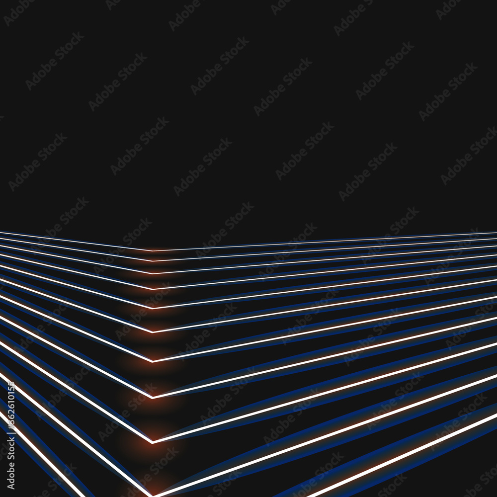 Poster vector abstract background hexagons pattern