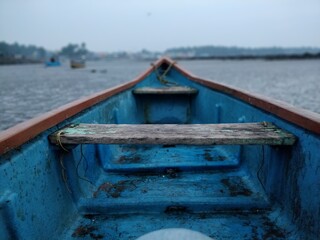 Fototapeta na wymiar old wooden boat