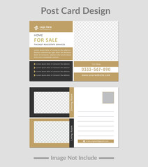 Real estate postcard or EDDM postcard design template
