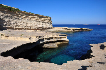 St.Peter's pool on Malta