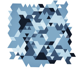 Texture abstract blue geometric illustrators background.