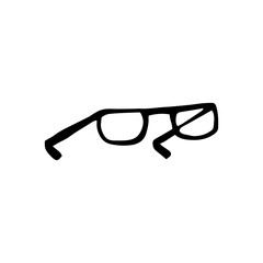 Cute hand drawn Glasses doodle
