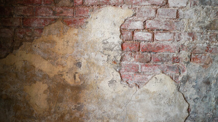 old red brick wall wallpaper