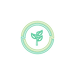 natural icon logo vectors template illustrations design