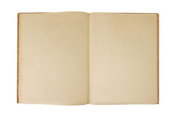 Old book blank pages.