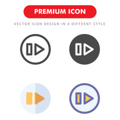 next icon pack isolated on white background. for your web site design, logo, app, UI. Vector graphics illustration and editable stroke. EPS 10.