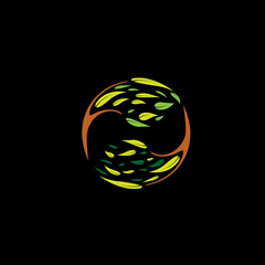 natural icon logo vectors template illustrations design