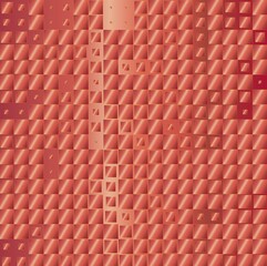 abstract background of red roof tiles