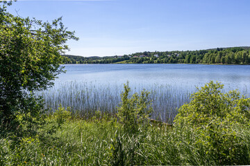 View over Lake Sidsjon - Sundsvall