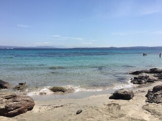 Beach on the island of San Pietro, Sardinia - Italy