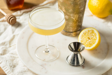 Boozy Bees Knees Gin Cocktail