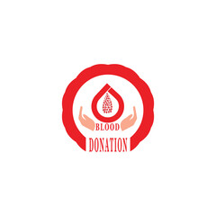blood donations icon vectors illustrations template design