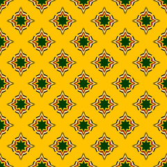 Seamless vector pattern. Background texture in geometric ornamental style