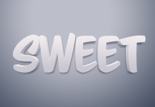 3D Luxury and Elegant Text Effect Mockup