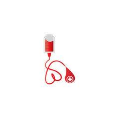 blood donations icon vectors illustrations template design