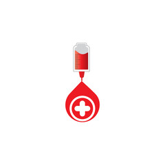 blood donations icon vectors illustrations template design