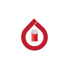blood donations icon vectors illustrations template design