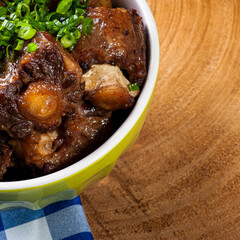 .Oxtail. Typical dish of Brazilian cuisine.