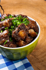 .Oxtail. Typical dish of Brazilian cuisine.