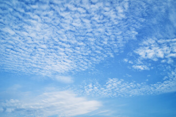 Blue Sky with Clouds, Background Material.