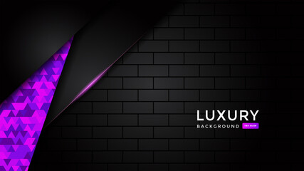 Premium luxury background with overlap layer background and patter on background. Vector premium background. Eps10	