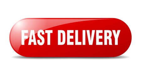 fast delivery button. fast delivery sign. key. push button.