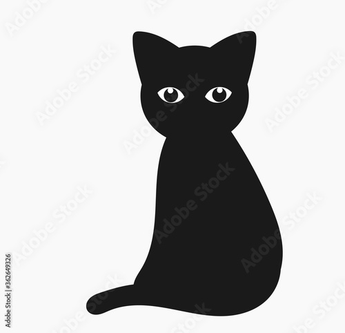 Cute Black Cat Wall Mural Wallpaper Murals Wallsheaven Studio Barcelona Cute Black Cat Wall Mural Wallpaper Murals Wallsheaven Studio Barcelona