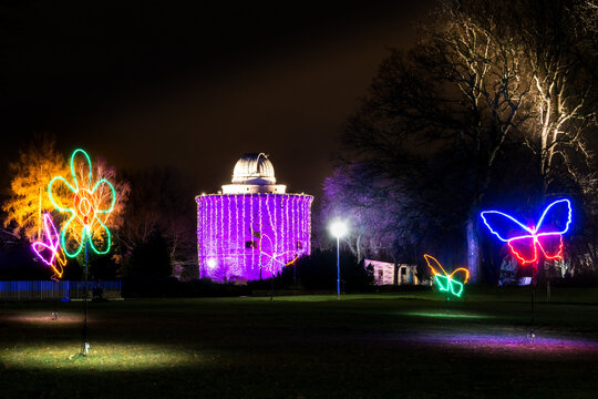 Winterleuchten auf der ega - das Planetarium