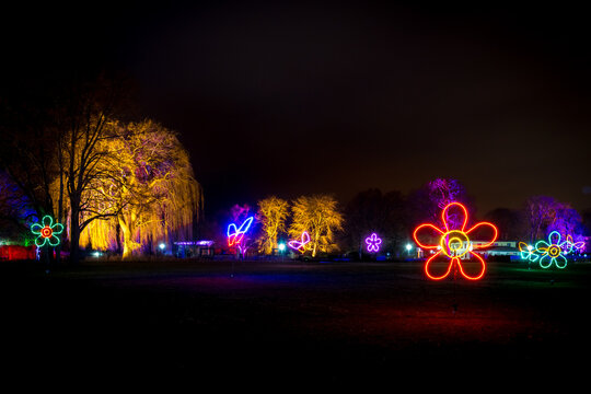 Winterleuchten auf der ega