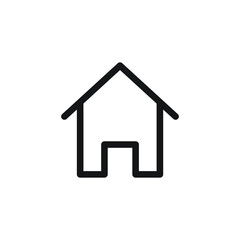 home icon vector sign
