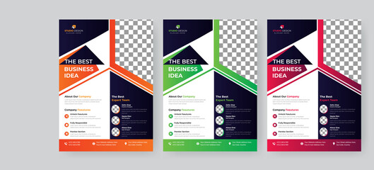 Corporate Flyer Template Design Brochure, Annual Report, Magazine, Poster, Corporate, Flyer, layout modern size A4 Template, Easy to use, and edit.