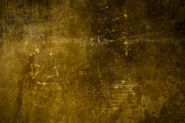 Golden grungy backdrop