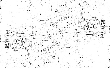 Scratched Grunge Urban Background Texture Vector. Dust Overlay Distress Grainy Grungy Effect. Distressed Backdrop Vector Illustration. Isolated Black on White Background. EPS 10.