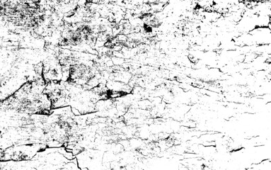 Rough black and white texture vector. Distressed overlay texture. Grunge background. Abstract textured effect. Vector Illustration. Black isolated on white background. EPS10