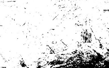 Fototapeta premium Scratched Grunge Urban Background Texture Vector. Dust Overlay Distress Grainy Grungy Effect. Distressed Backdrop Vector Illustration. Isolated Black on White Background. EPS 10.