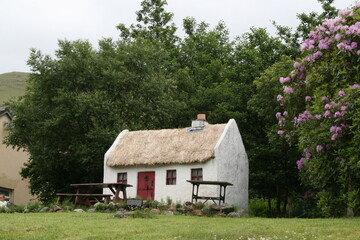 Fototapeta na wymiar cottage in the countryside
