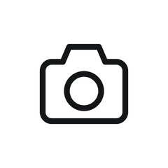 photo camera icon vector