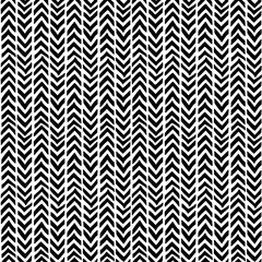 Chevron seamless pattern. Hand-drawn zig zag in black on a mural background. Weaving pattern. Vector illustration for paper, textile and style teenager, teens and children.