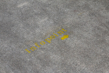 Infopoint am Asphalt