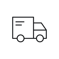 truck icon vector