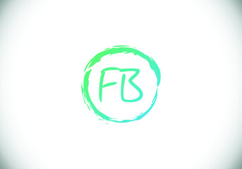 F B Initial Letter Logo design, Graphic Alphabet Symbol for Corporate Business Identity