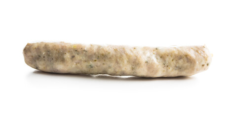 White sausage. Mini weisswurst.