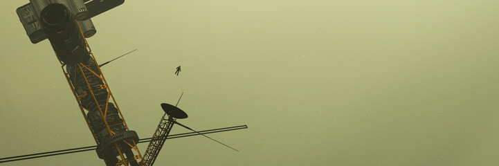 astronaut floating in space © juanjo