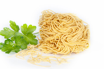Egg Noodles and Parsley