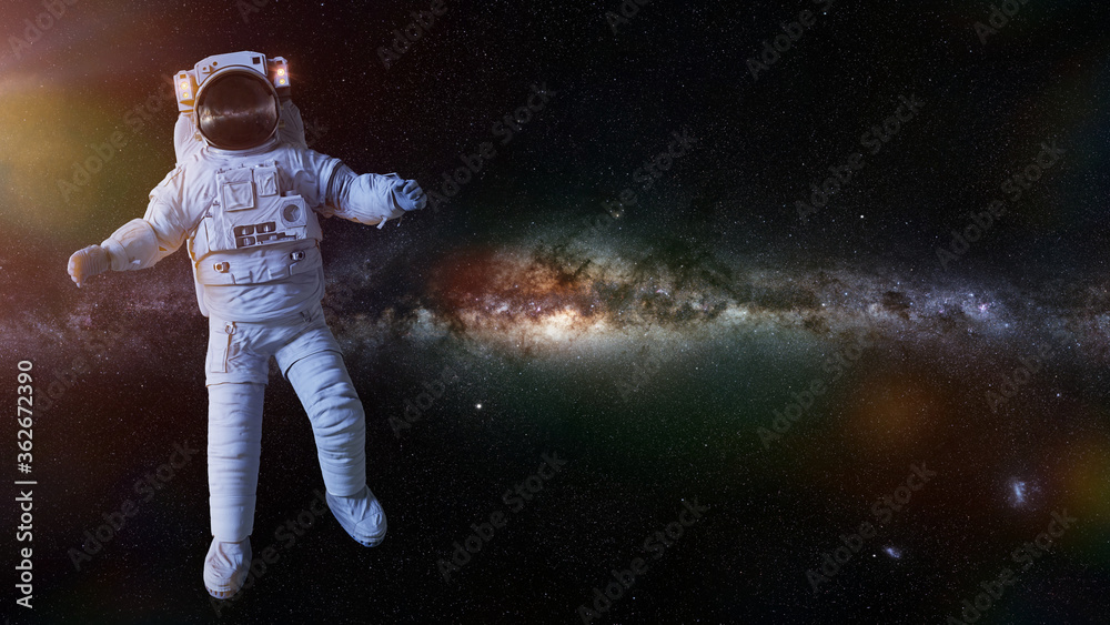 Canvas Prints astronaut in empty space