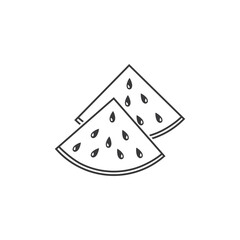 slice watermelon icon