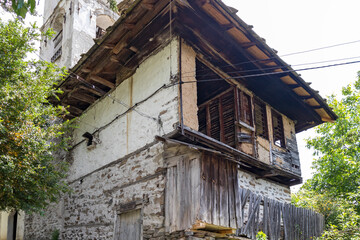 Old houses at Village of Kovachevitsa, Bulgaria