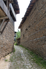 Old houses at Village of Kovachevitsa, Bulgaria