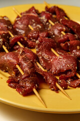 Raw Marinating Beef Bulgogi