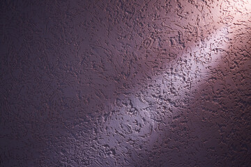 Diagonal ray on a purple gradient background